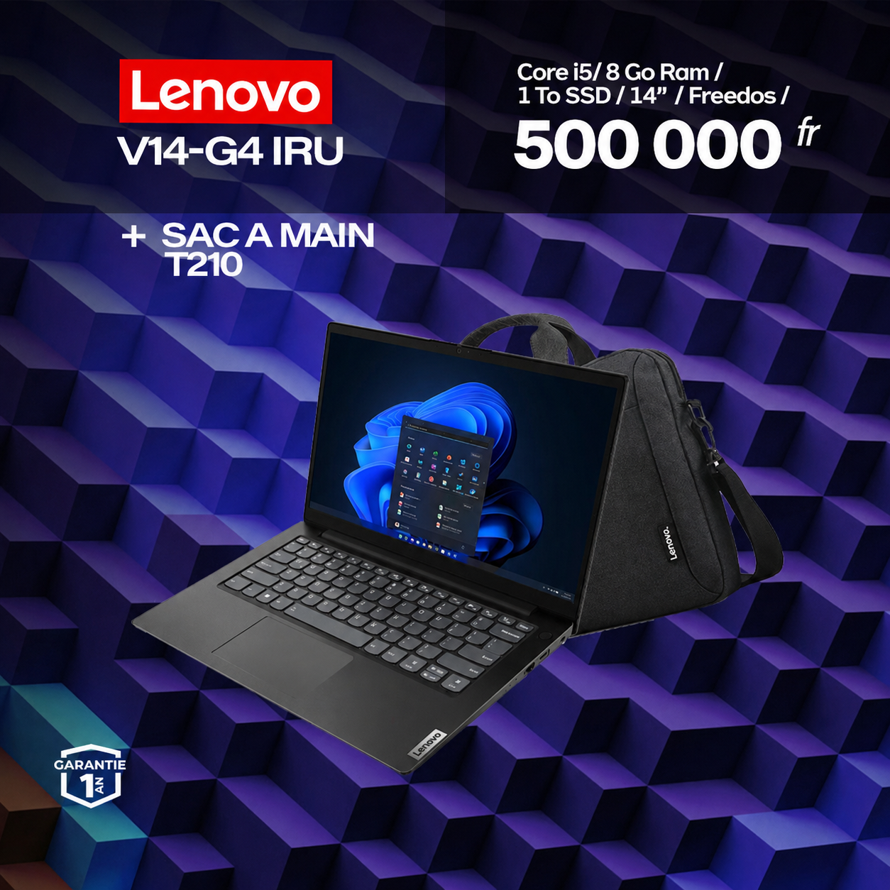 ORDINATEUR LENOVO V14 G4 IRU
